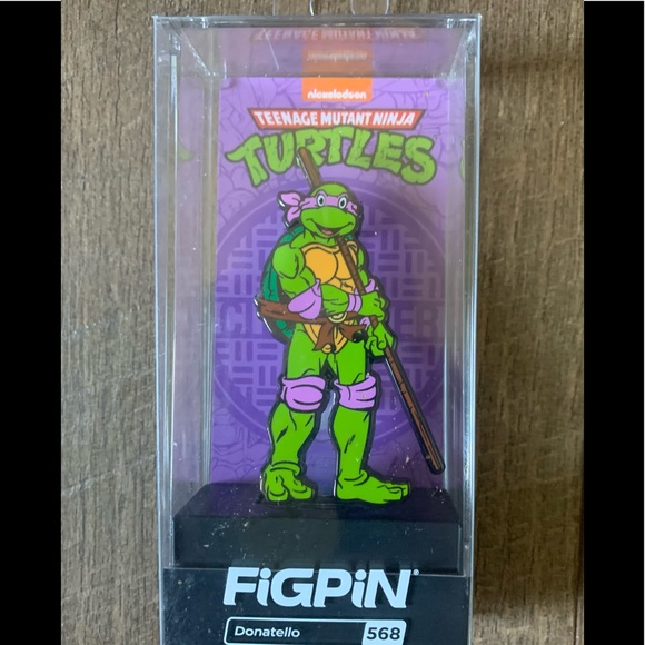 NEW Donatello #568 Teenage Mutant Ninja Turtles FiGPiN Classic - Picture 3 of 3